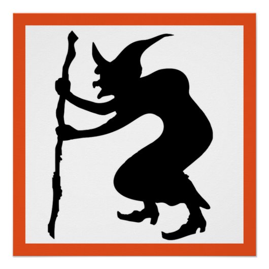 HUNCHBACK HALLOWEEN WITCH PERFECT POSTER (Voorkant)