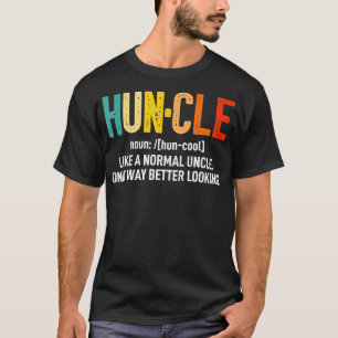  huncle definition vaders dag grappig oom t-shirt