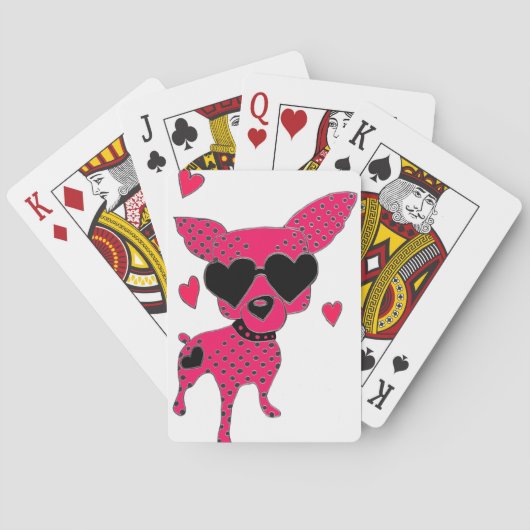 Hund Pokerkaarten (Achterkant)