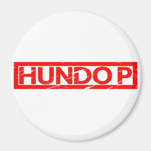 Hundo P Stamp Magneet (Voorkant)