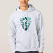 Hundred Mile Wilderness (pijlpunt T) Hoodie (Voorkant)