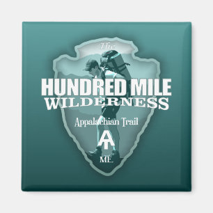 Hundred Mile Wilderness (pijlpunt T) Magneet