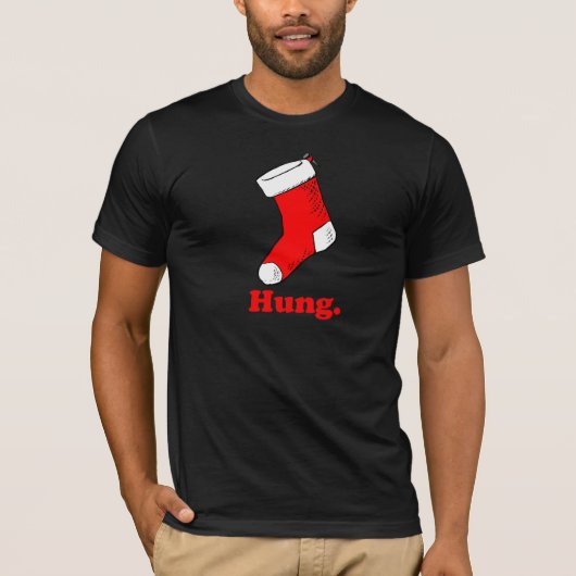 HUNG STOCKING T-SHIRT (Voorkant)