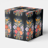 hungarian flowers -vibrant colors bedankdoosjes (Achterkant)