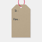 hungarian flowers -vibrant colors cadeaulabel (Achterkant)