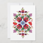 Hungarian Folk Floral Save the Date (Dos)