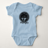 Hungry - Body bébé en jersey (Devant)