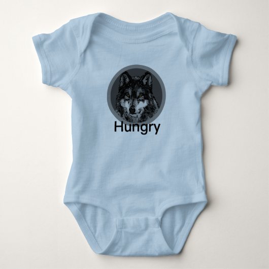 Hungry - Body bébé en jersey (Devant)