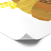 Hungry Caterpijler | Opslaan van bijen Poster (Hoek)