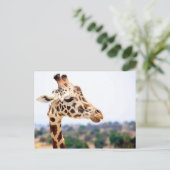 HUNGRY GIRAFFE BRIEFKAART (Staand voorkant)