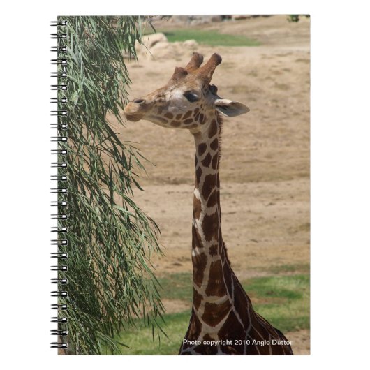 Hungry Giraffe notebook Notitieboek (Voorkant)
