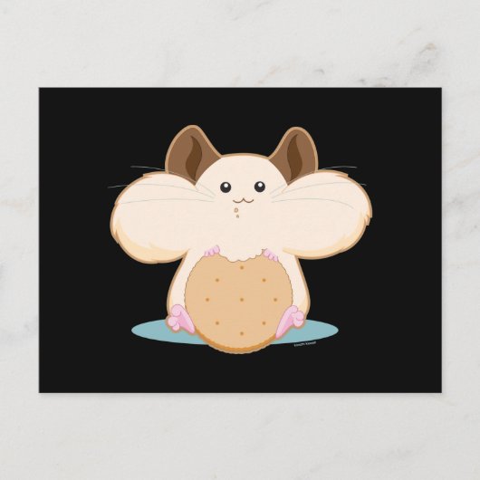 Hungry Hamster Briefkaart (Voorkant)