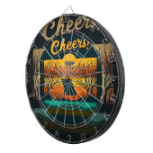 Hungry Hollow Dart Board Dartbord (Voorkant Rechts)