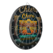 Hungry Hollow Dart Board Dartbord (Voorkant Links)