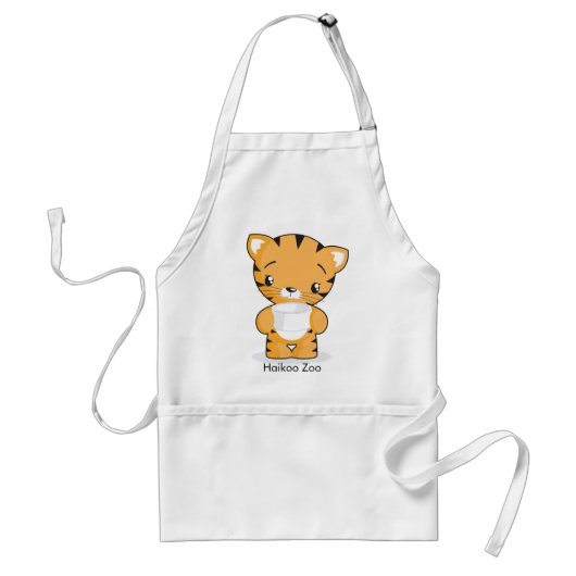 Hungry Kitten Apron Standaard Schort (Voorkant)