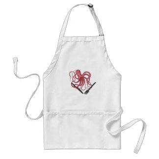 Hungry Kraken apron Standaard Schort