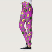 Hungry Monster Seamless Pattern Leggings (Links)