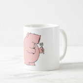 Hungry Pig Koffiemok (Voorkant rechts)