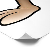 Hungry Wolf Poster (Hoek)