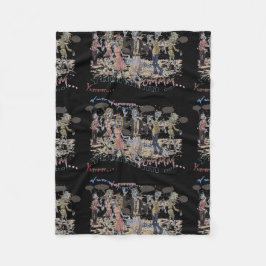 Hungry Zombies Fleece Deken