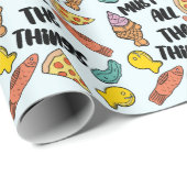 Hunkeren naar zwangerschap Leuk voedingspatroon ba Cadeaupapier (Rol Hoek)