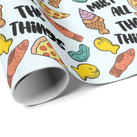 Hunkeren naar zwangerschap Leuk voedingspatroon ba Cadeaupapier (Rol Hoek)