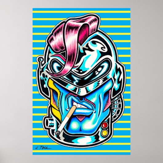 Hunkuloid™: Axel Geargrinder™ Poster (Voorkant)