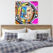 Hunkuloid™: Mutron™ Canvas Afdruk (Insitu (Slaapkamer))