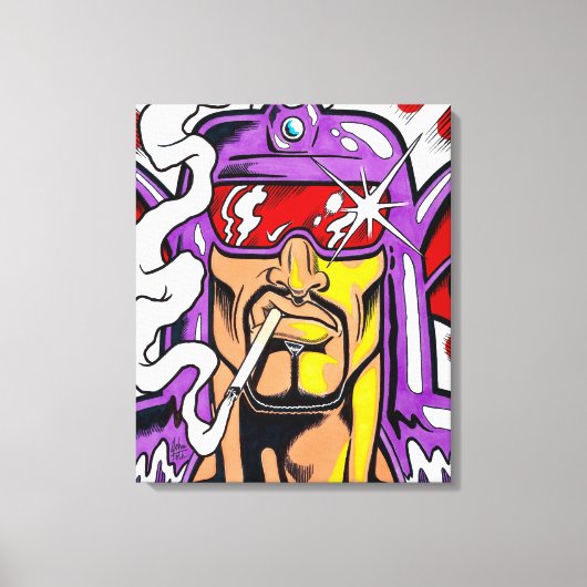 Hunkuloid™: Nocturno™/Face Canvas Afdruk (Voorkant)