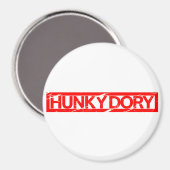 Hunky Dory Stamp Magneet (Voorkant / Achterkant)