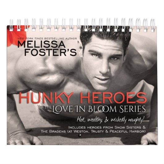 Hunky Heroes of the Love in Bloom Series Calendar Kalender (Hoes)