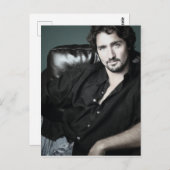 Hunky mustache beard Justin 2006 Briefkaart (Voorkant / Achterkant)