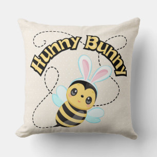 Hunny Bunny Chiffon Cream Polka Dot Pillow Kussen