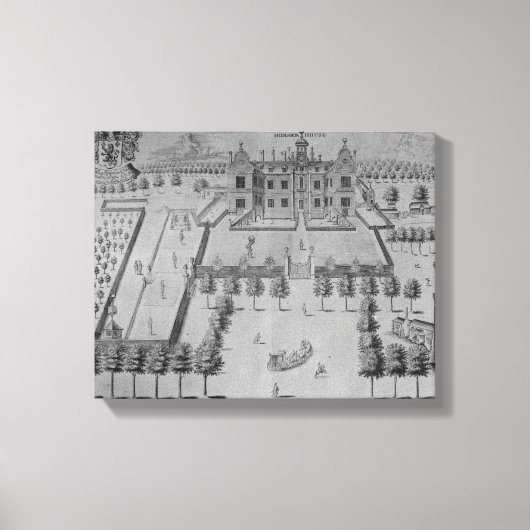 Hunsdon House Canvas Afdruk (Voorkant)