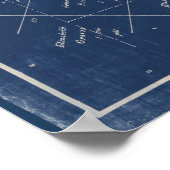 Hunt County, Texas 1894  kaart Poster (Hoek)