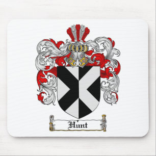 HUNT FAMILY CREST - HUNT COAT WAPENS MUISMAT