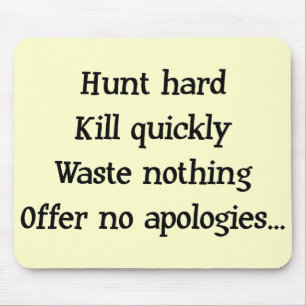 Hunt Hard Mousepad Muismat