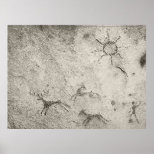 Hunt onder Oudere zon Poster