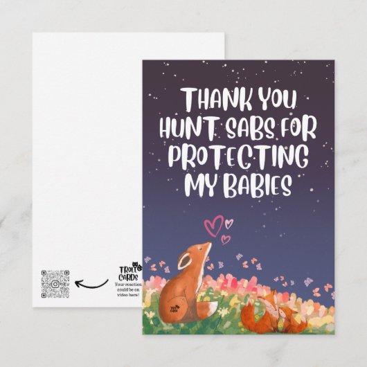 HUNT SABS <3 (Voorkant / Achterkant)