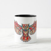 Hunt van de uil mok (Midden)