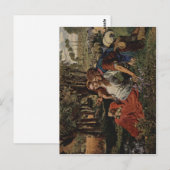 Hunt, William Holman The Hireling Shepherd Der wer Briefkaart (Voorkant / Achterkant)