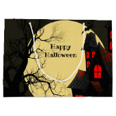 Hunted House Full Moon Gift Bag Groot Cadeauzakje (Achterkant)