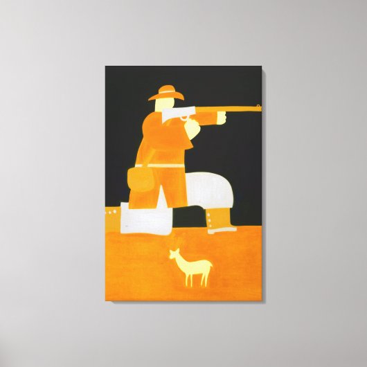 Hunter 1998 canvas afdruk (Voorkant)