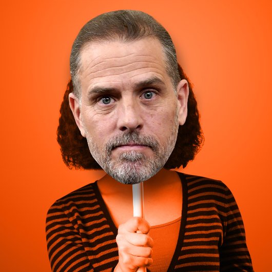 Hunter Biden Halloween kostuummasker Poster