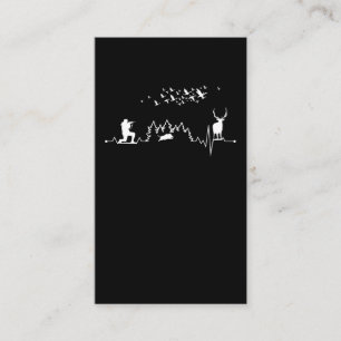 Hunter Boar Hunter Sow Duck Deer Hunter Hunter Visitekaartje