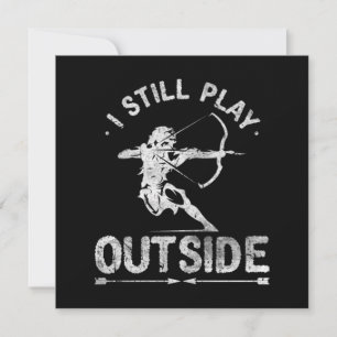 Hunter Bow-jacht op boogschieten verhit Bedankkaart