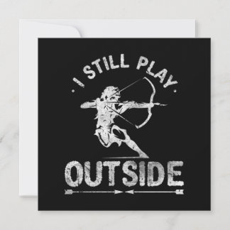 Hunter Bow-jacht op boogschieten verhit Bedankkaart