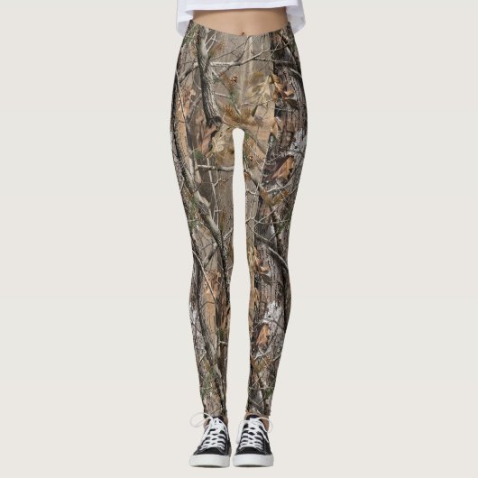 Hunter Camo Womans Leggings (Voorkant)
