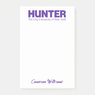 Hunter College CUNY Academisch Logo Post-it® Notes
