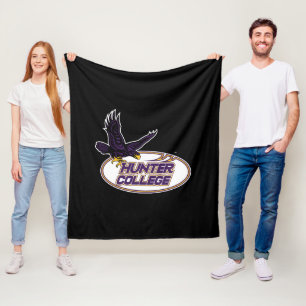 Hunter College Hawks Mascotte Fleece Deken